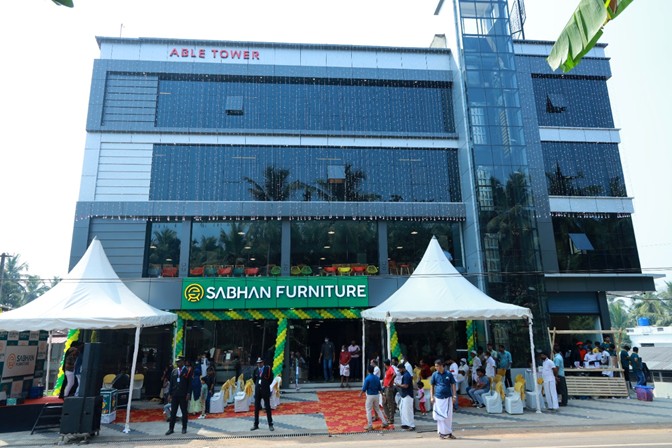 Sabhan Furniture Kondotty Showroom